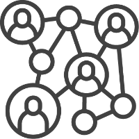 simple networking chart